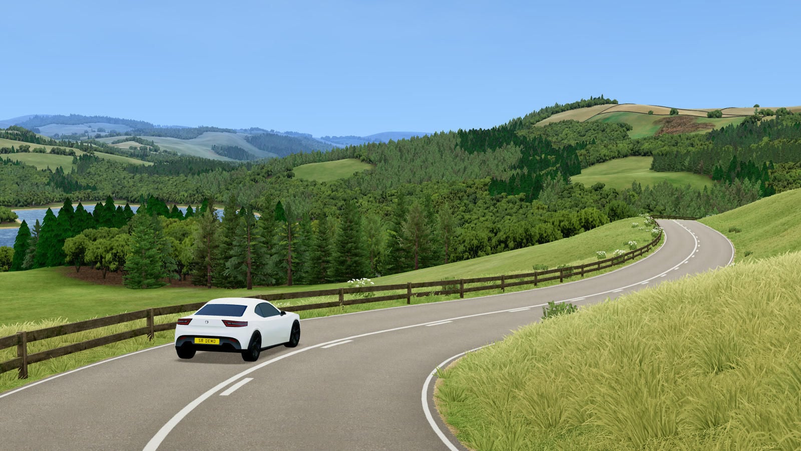 目的地なし、ひたすらドライブ没頭ゲーム『Slow Roads』Steamでさっそく好調スタート。荒野も海岸も“月面”も、ぼんやり走るZENな旅