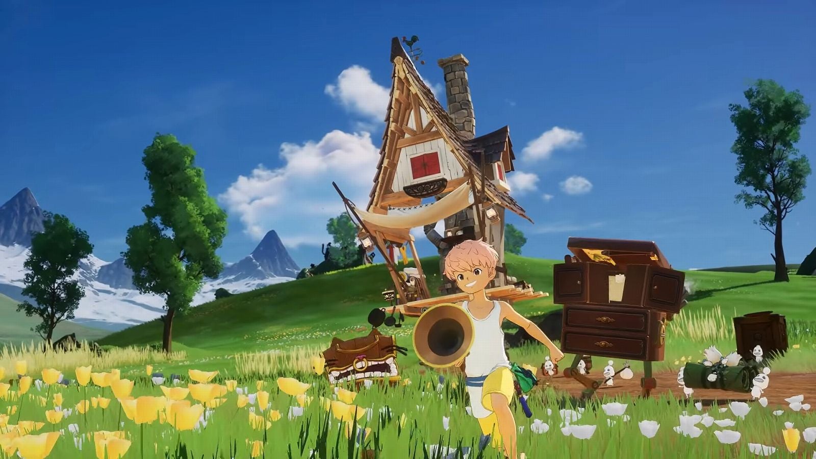 「歩く家」クラフト冒険ゲーム『Bloomwalker』正式発表。汚染された世界を浄化する旅、『二ノ国』関連新作