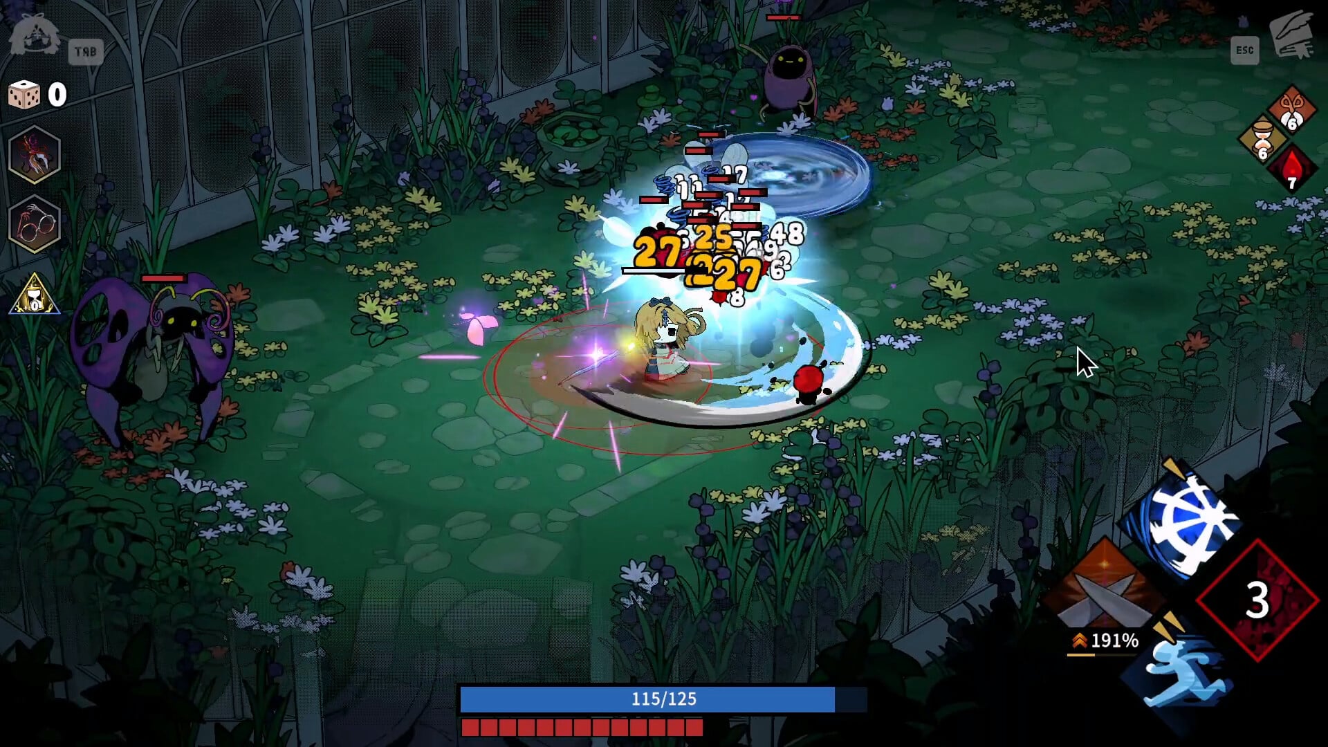 人気のでっかいハサミぶん回し魔女ローグライト『魔女の庭』、日本語ボイス実装&物語ついに完結。戦闘システムも大幅刷新、新要素どっさりで正式リリース