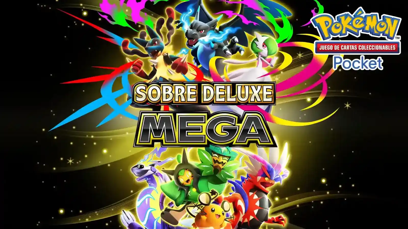 Pokémon Pocket: el Sobre Deluxe Mega trae de vuelta las cartas ex