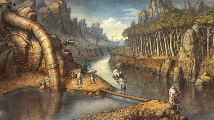 “We're not getting any younger, and the world seems to be ending": Amanita reveal Machinarium 2, sequel to 2009's prettiest robot adventure