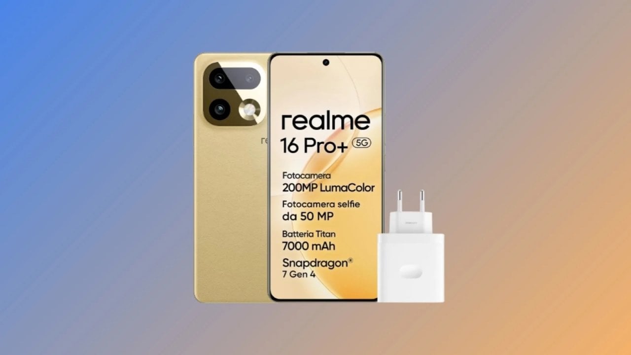 Lo smartphone realme 16 Pro Plus è in super sconto su AliExpress: offerta valida per poco tempo