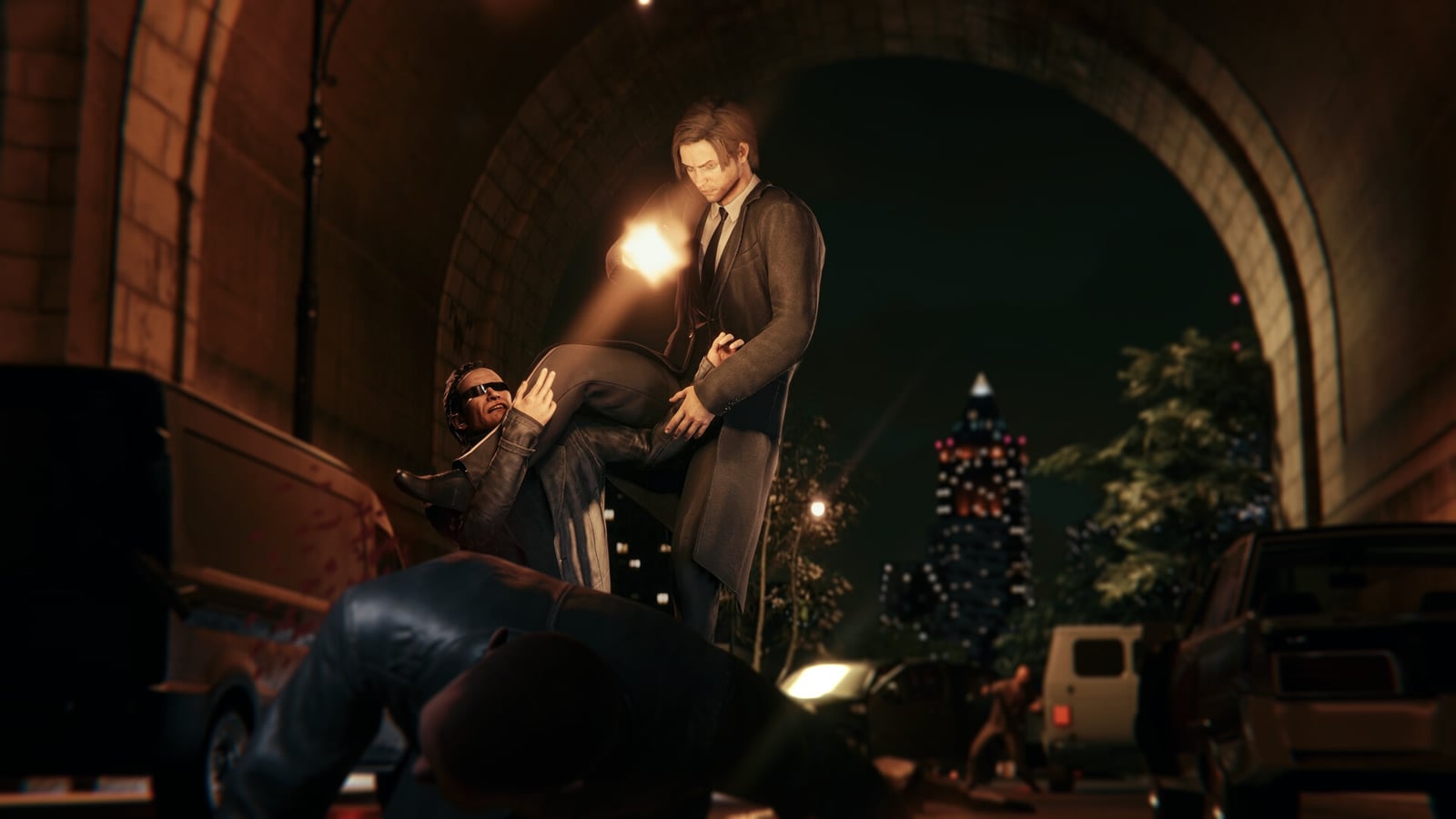 注目の暗殺者二重生活ゲーム『BLACKWOOD』9月17日発売へ。“ジョン・ウィックみたい”と話題の多彩ガンフー、DVD屋で稼いだ金を暗殺装備に注ぎこむ