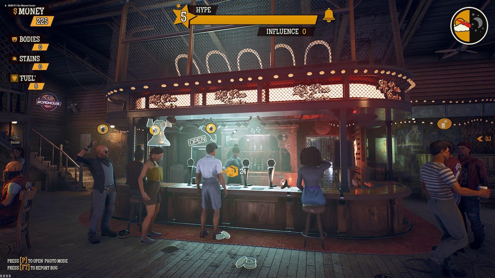 “治安悪め”酒場経営シム『Roadhouse Simulator』9月22日配信へ。酒を注いで拳を振るう、用心棒からの成り上がり稼業