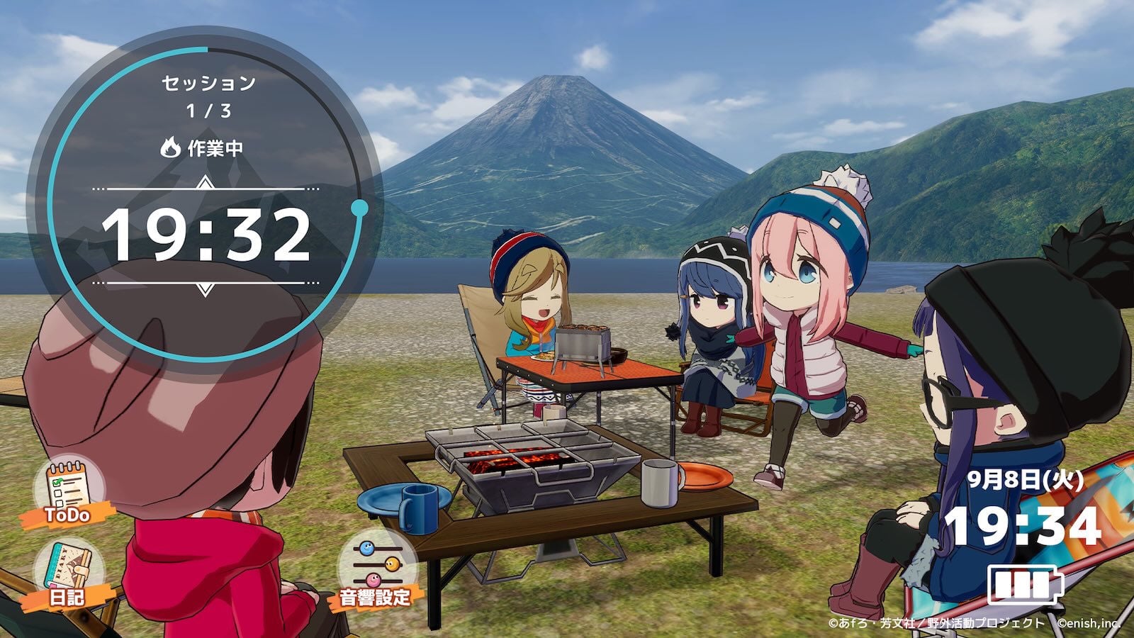 「ゆるキャン△」のキャンプゲーム『つなキャン△』、10月22日に“フルリニューアル”でSteamにも進出へ。その名も『ちるキャン△』