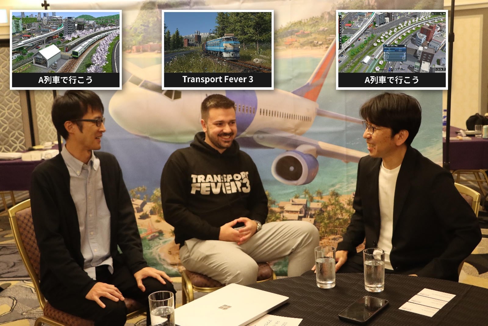 鉄道/輸送ゲームの雄『Transport Fever 3』開発者と『A列車で行こう』開発陣が対談、“鉄道オタク同士”の話が止まらない。「日本は現実の『Transport Fever』」「ゲームでもダイヤが少しずれると怒られる」
