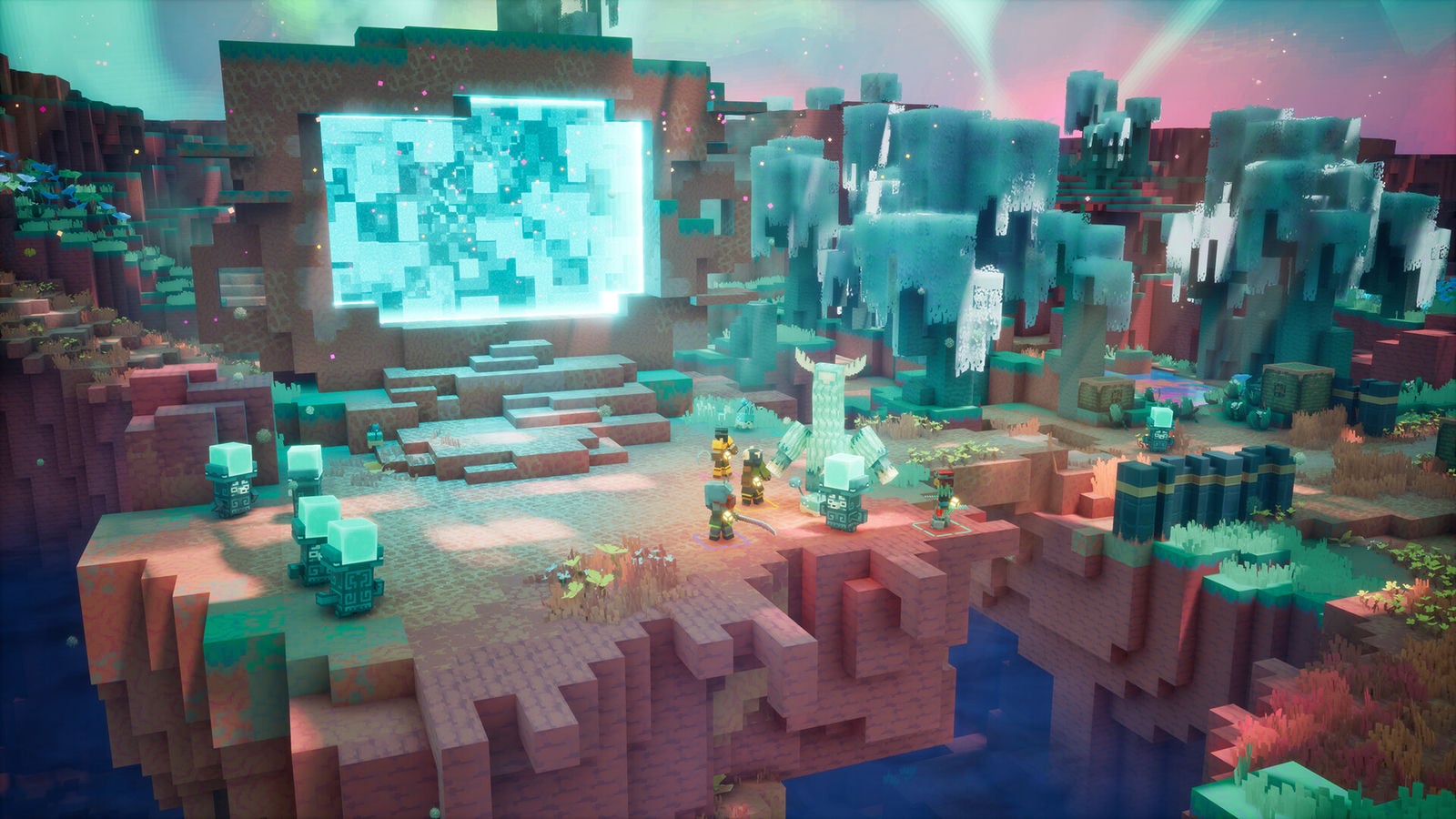 『マインクラフト ダンジョンズ 2』早くも「Steam同接約2万人」スタート。新次元「シフト」に飛び込む、スピンオフRPG“約6年ぶり”の続編