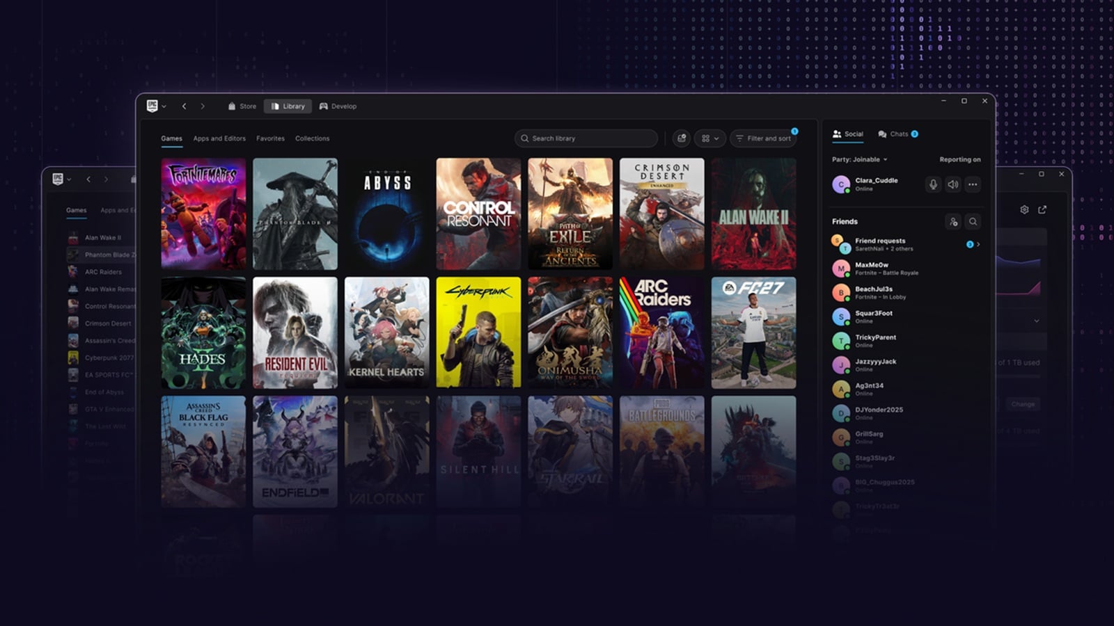 “新生Epic Gamesランチャー”公開、まずはプレビュー版として。AI活用で開発、「Steamより起動が速い」とアピール