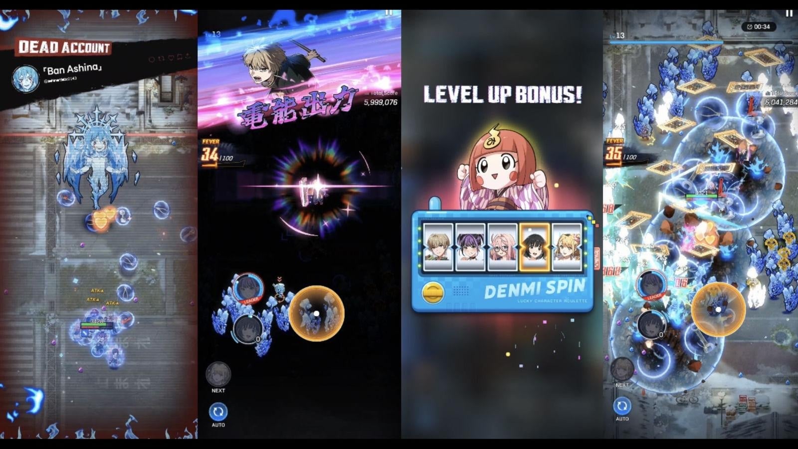 『デッドアカウント』のローグライトRPGは開発者いわく「毎日の周回は短く、攻略は奥深く」。「電能」が導き出した、原作要素とリプレイ性の華麗なる融合