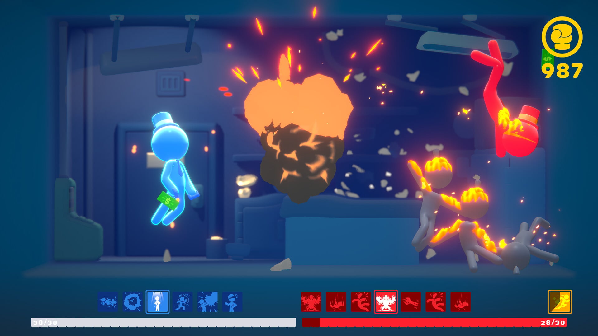 “「小小作品」っぽい” 物理演算棒人間アクション『Stick It to the Stickman』正式リリースで人気白熱。マルチ対応・大暴れ棒人間が職場の上司を“わからせる”