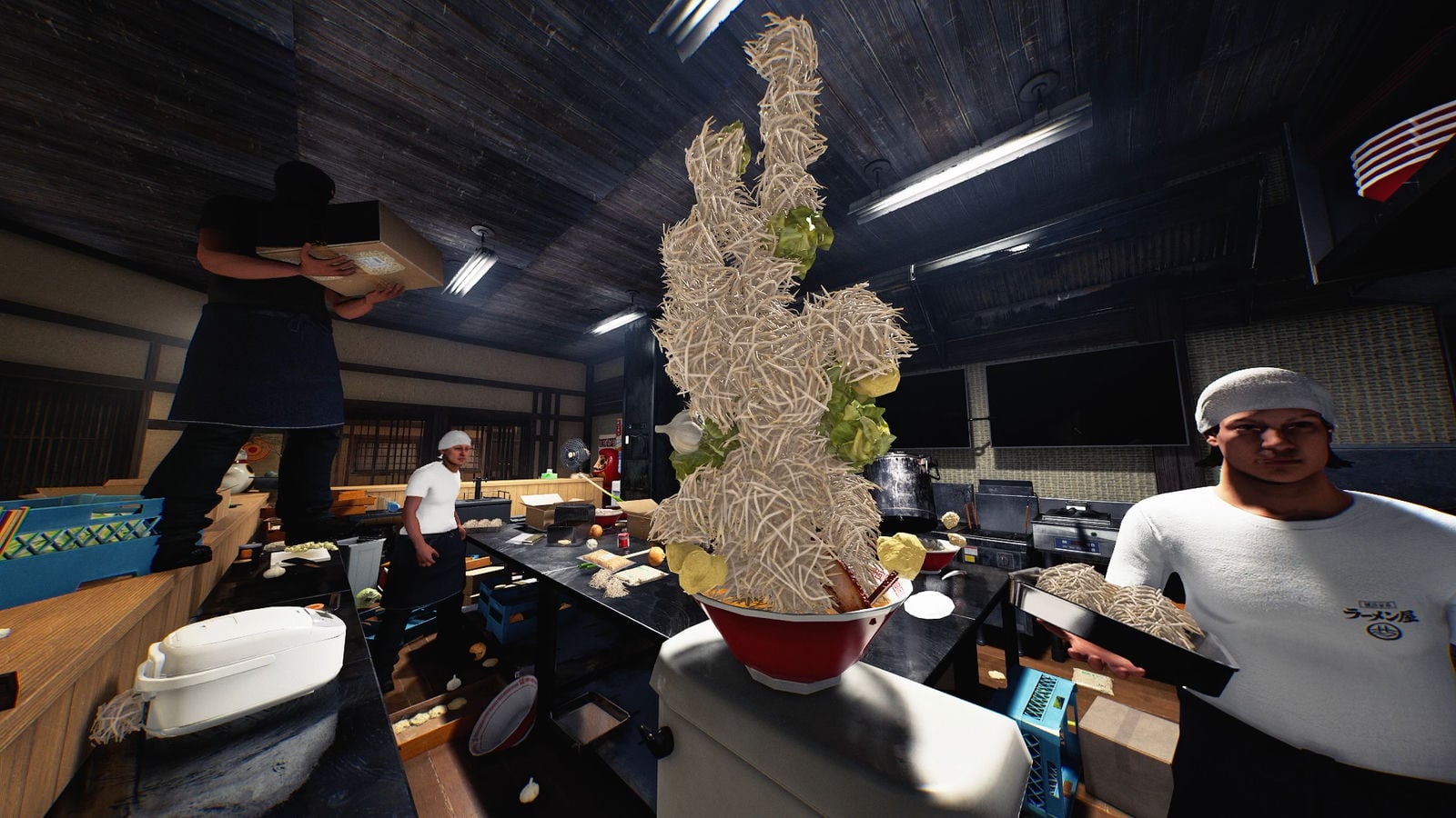 突如延期となった注目マルチ対応ラーメン屋シム『Japanese Ramen Simulator』10月9日早期アクセス配信へ。“Steam審査完了”でついに開店