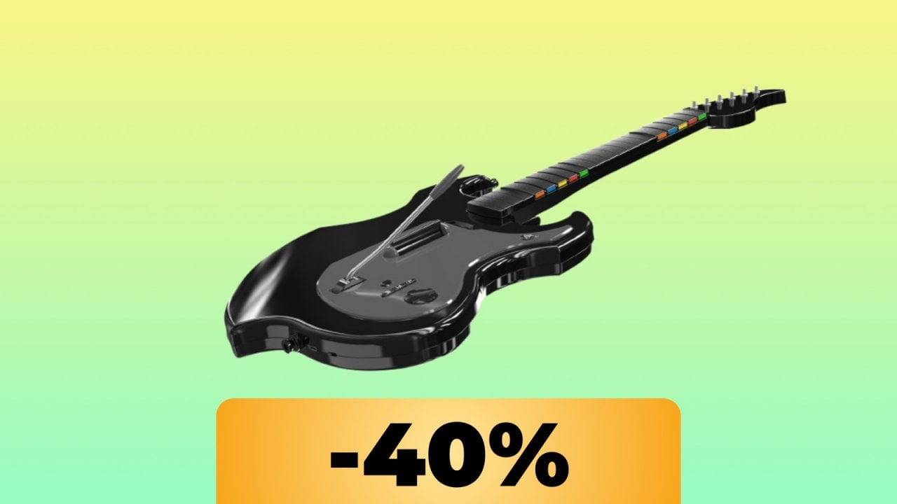 Scatenati con la chitarra wireless RIFFMASTER, disponibile su Amazon al minimo storico