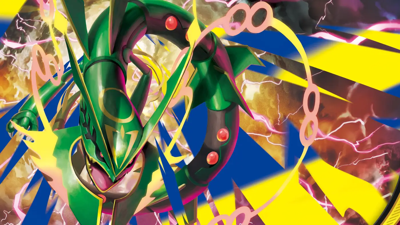 Dominio Delta: Mega-Rayquaza ex vuelve al Pokémon TCG 11 años después
