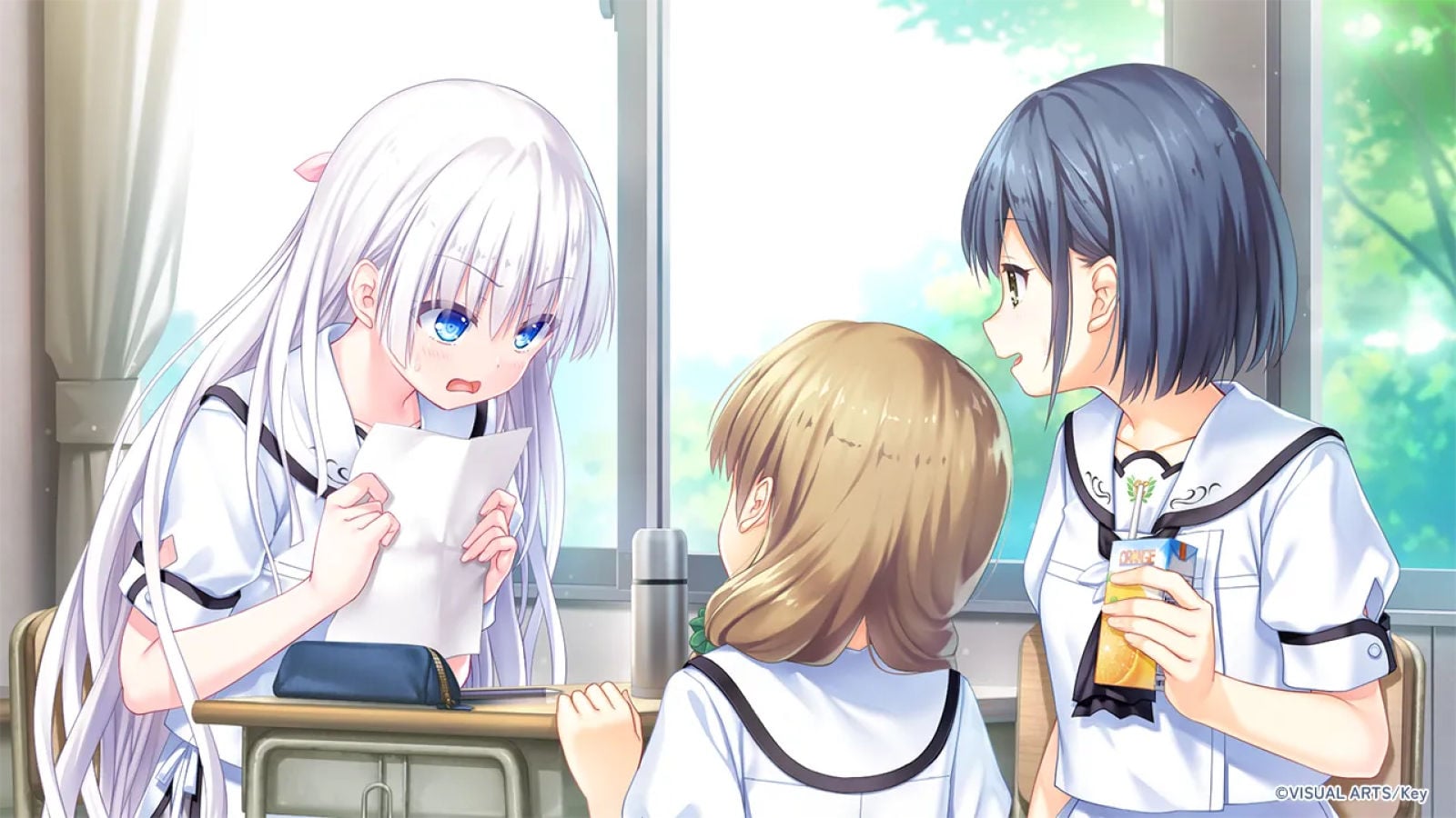 『サマポケ』新作『Summer Pockets Sunnyside Stories』発表、12月18日発売へ。新規書き下ろし含むショートストーリーが、フルボイスでゲーム化