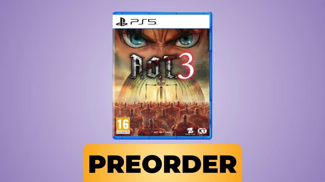 Preordina Attack on Titan 3 per PS5, il capitolo conclusivo della saga