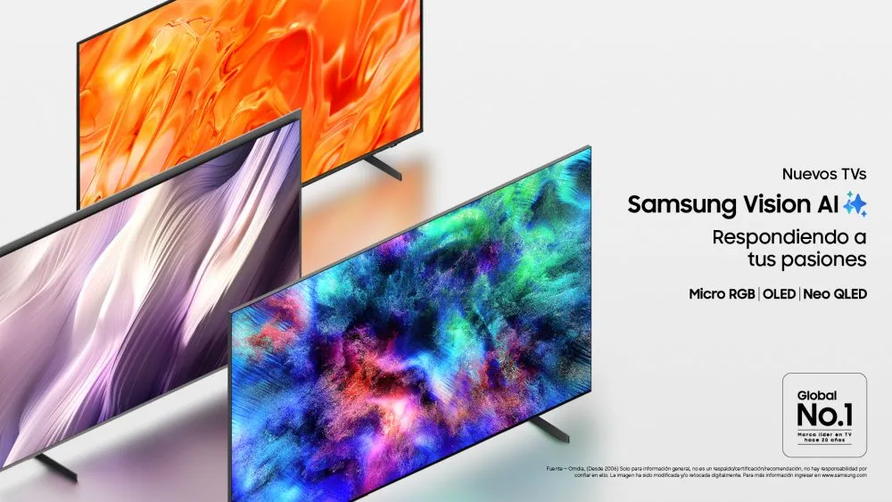 Samsung presentó en Argentina sus nuevos televisores Vision AI