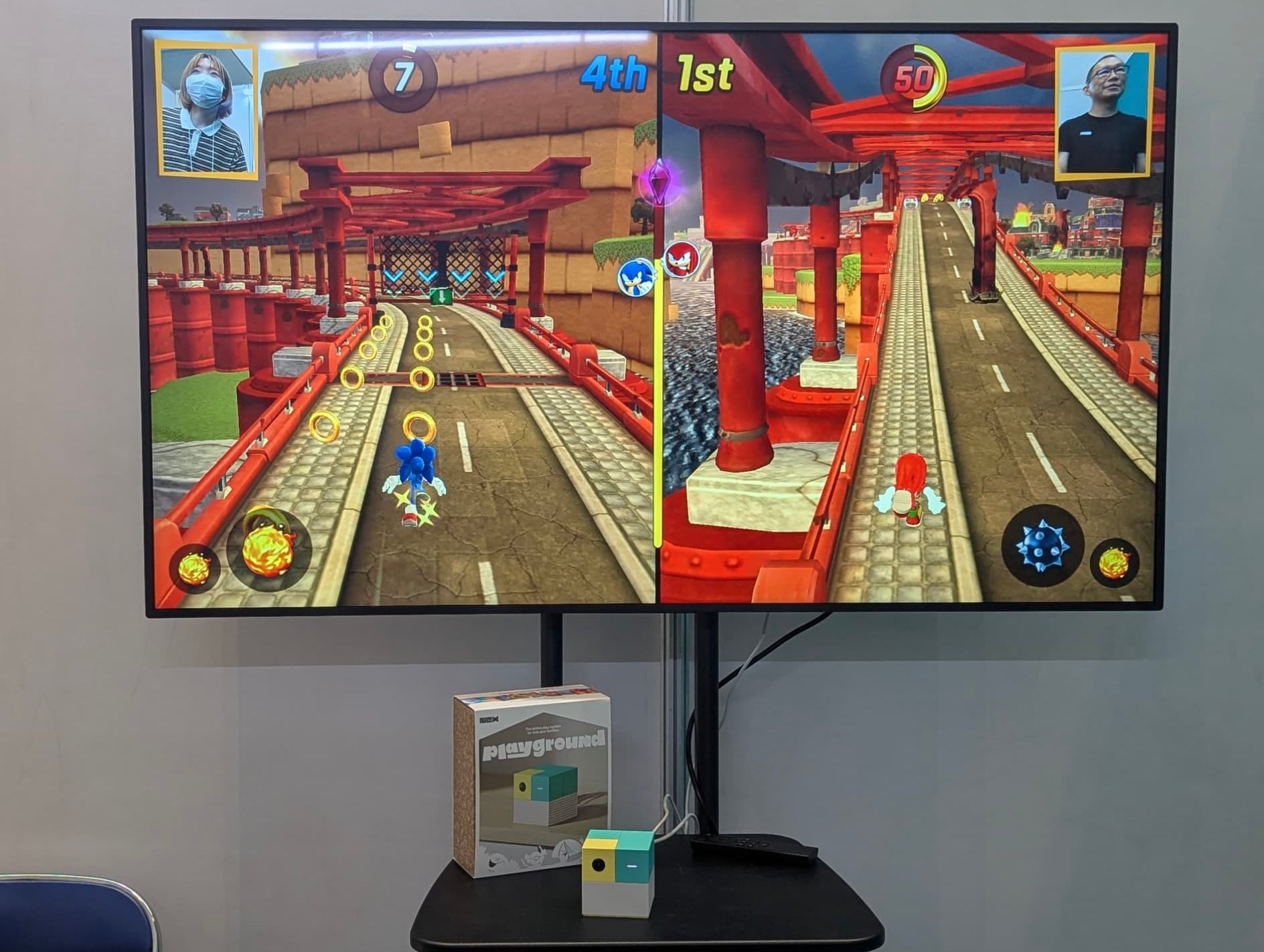 コントローラー不要ゲーム機「Nex Playground」日本上陸へ。『ソニック』『パックマン』を“全身”で遊んだら、知っているゲームが別物に