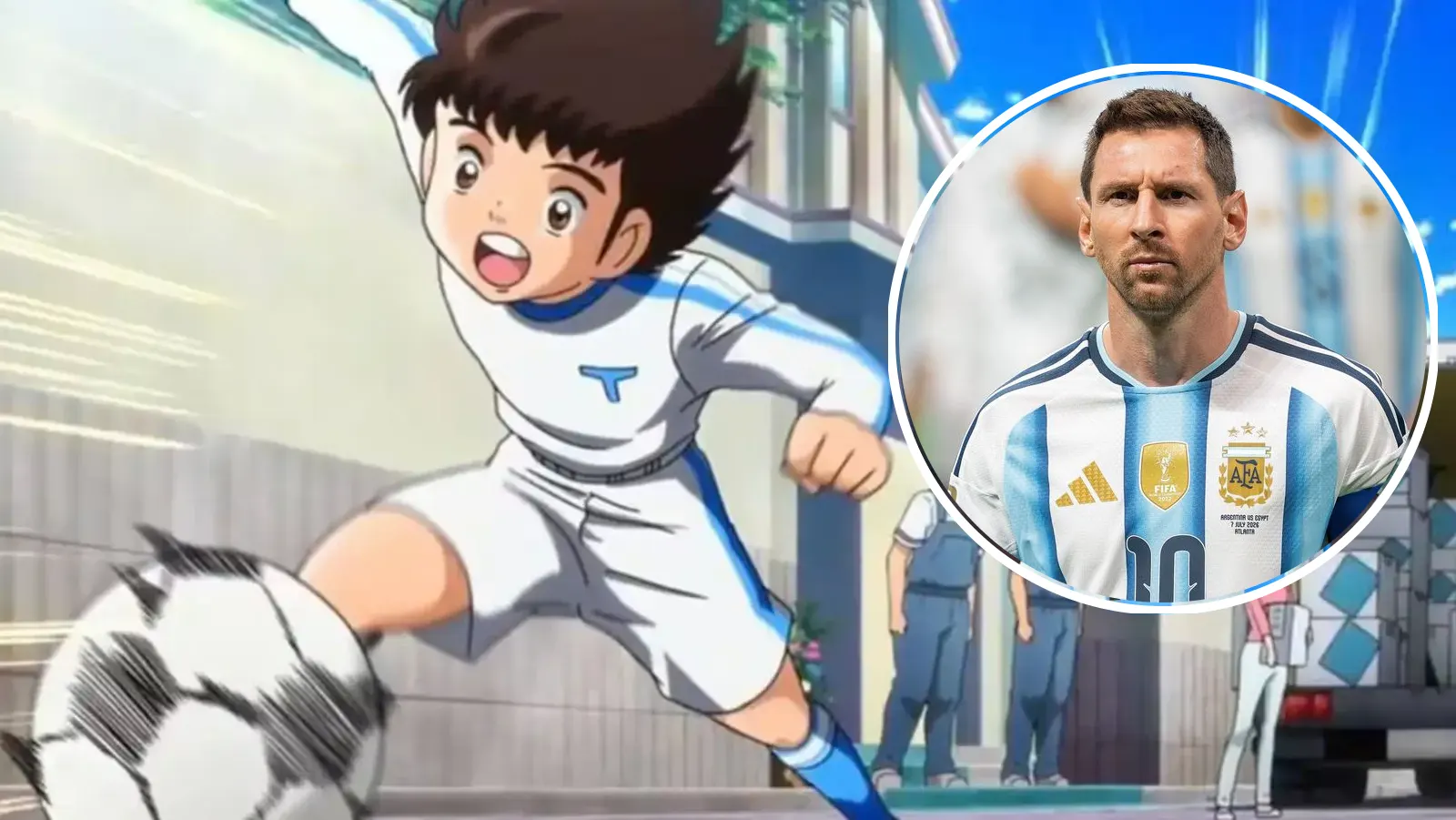 El creador de Supercampeones eligió a Messi como el Oliver Atom real