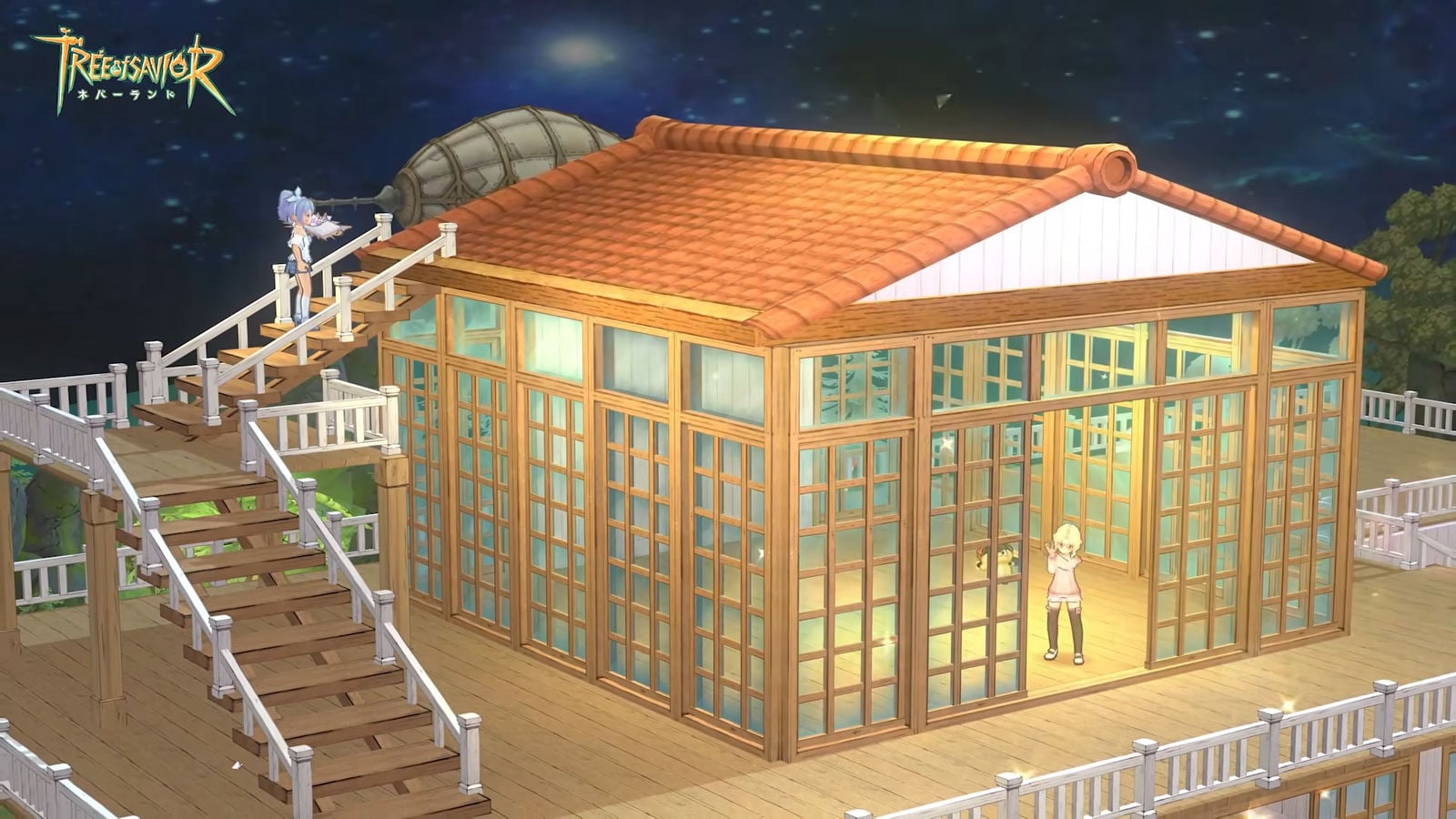 MMORPG『ツリネバ』2周年記念アプデで、コーデもマイホームもいじり放題に。建てて、仕立てて、みんなに自慢