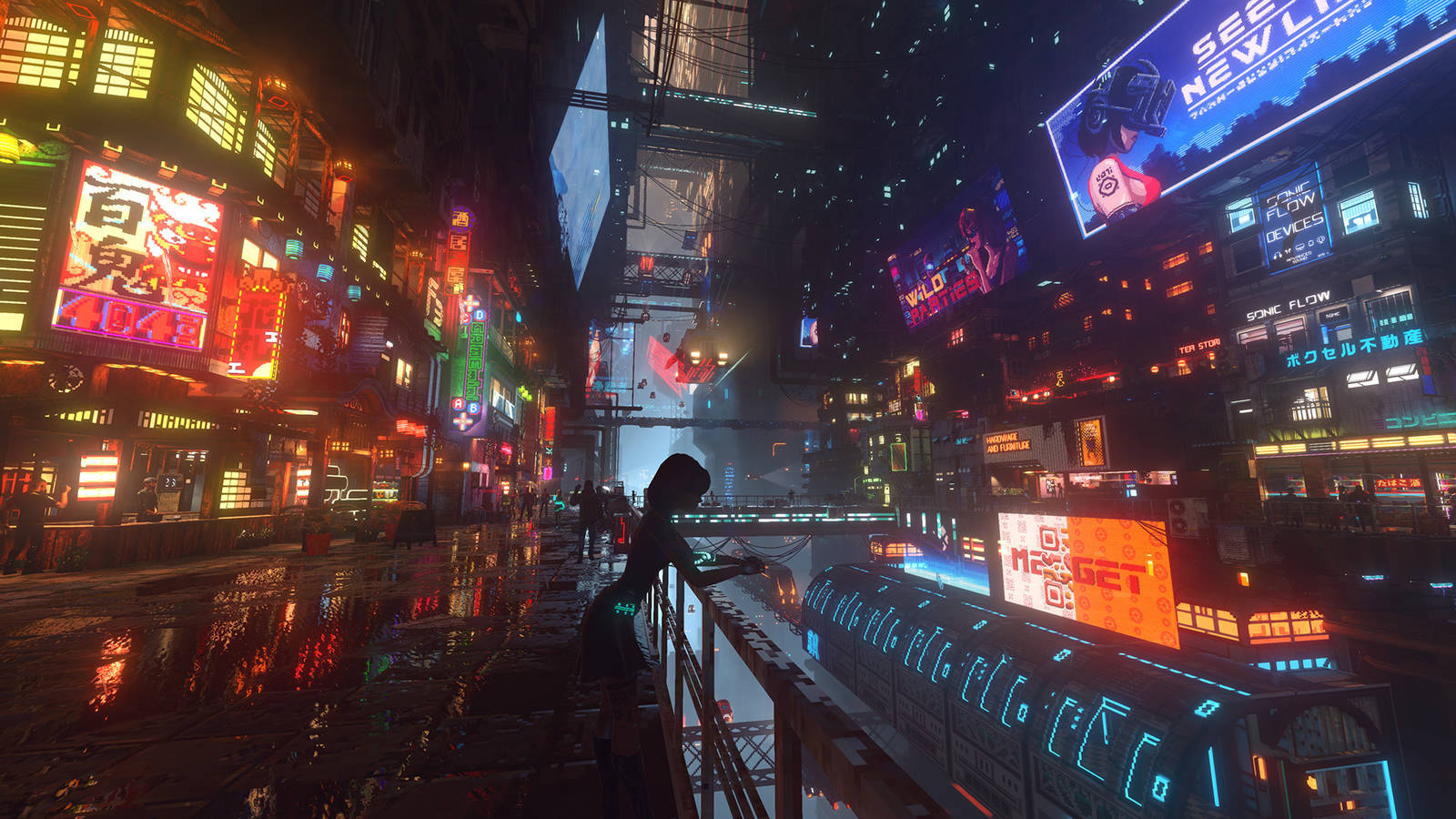 サイバーパンク商売人生活シム『Nivalis Nights』さっそく盛り上がる。厳しい当局はいるが戦いはなし、一人の住人として世界に没入できる、ラーメン屋からの“成り上がり”