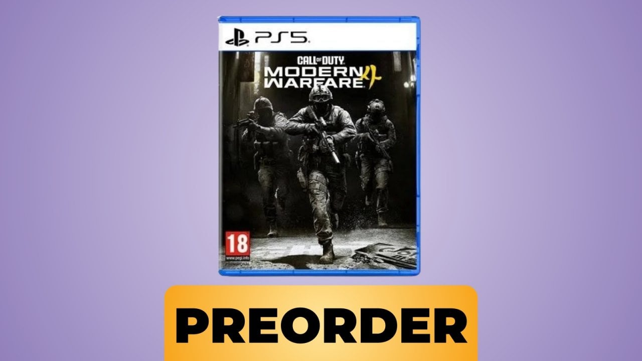 Call of Duty: Modern Warfare 4 è in pre-order su Amazon, il gioco uscirà il prossimo 23 ottobre