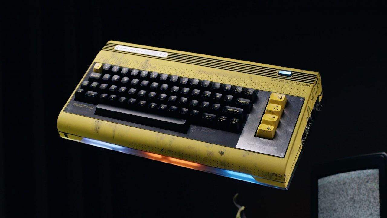 Annunciato il Commodore 77, un'edizione speciale del C64 Ultimate a tema Cyberpunk 2077
