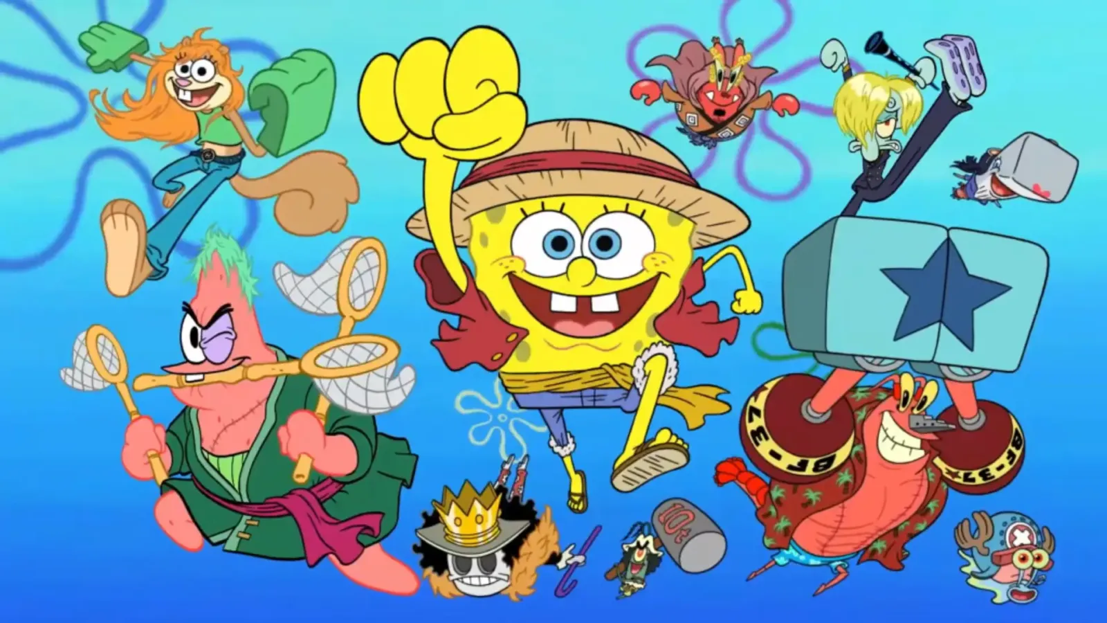 McDonald’s juntó a One Piece y Bob Esponja para su nueva Cajita Feliz