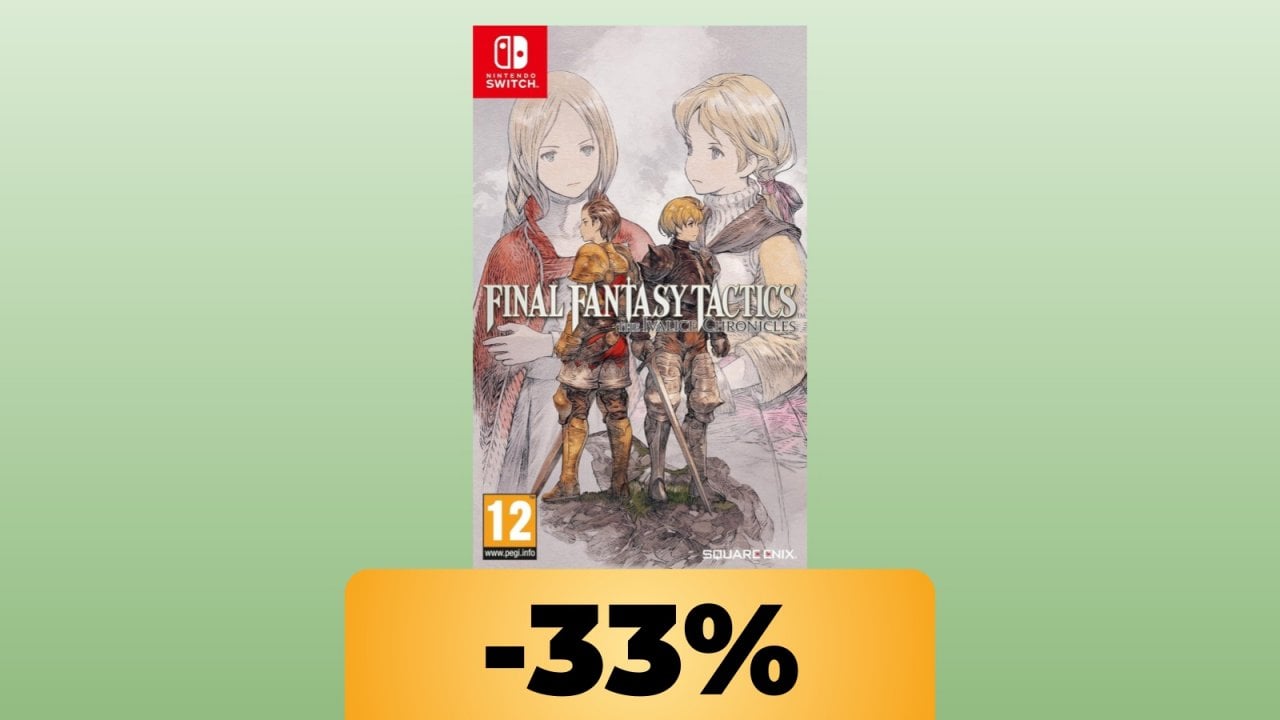 Final Fantasy Tactics - The Ivalice Chronicles per Nintendo Switch è al minimo storico