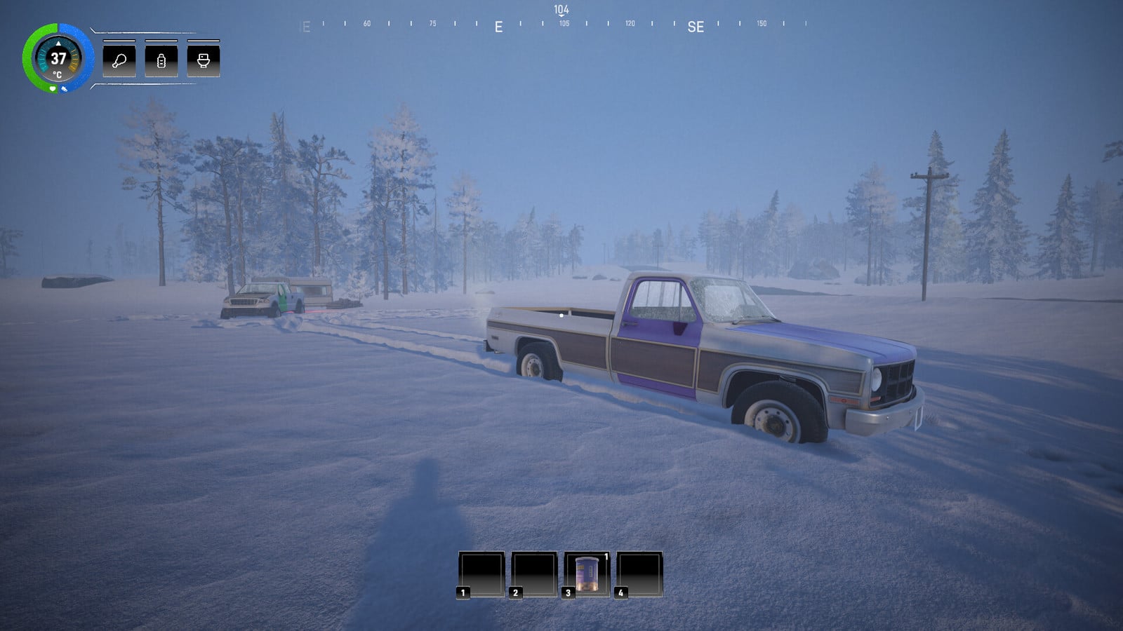 最大4人協力マルチ対応・北極圏オンボロ車サバイバル『Arctic Drive』、11月25日早期アクセス配信へ。タイヤもドアも継ぎはぎ修理、資源ギリギリの極寒ロードトリップ