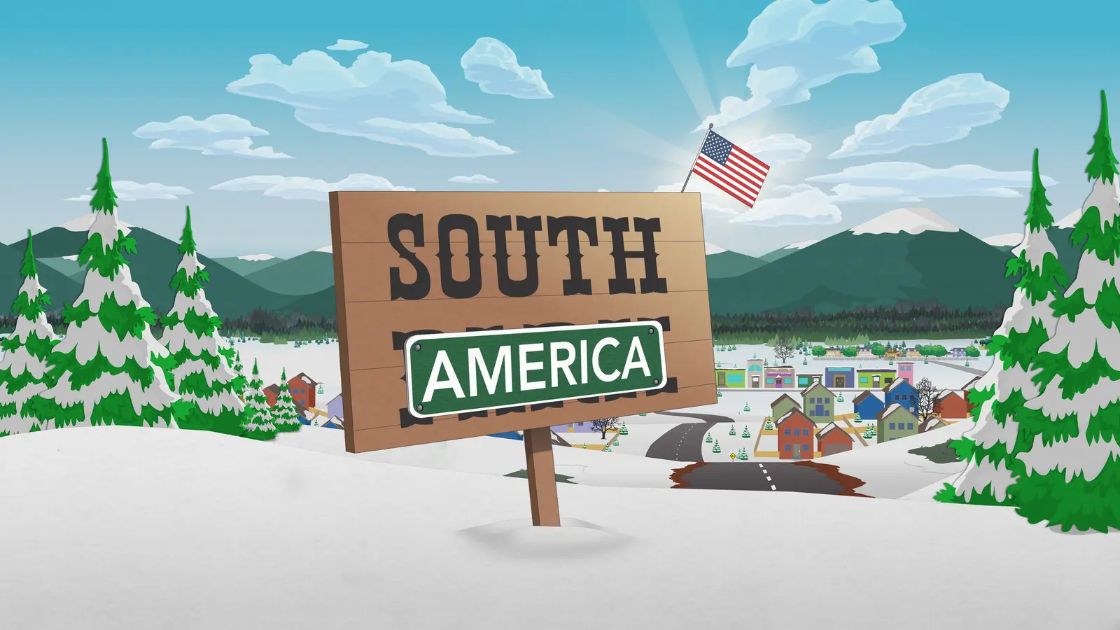 South Park cambia su nombre a South America y se burla de Trump