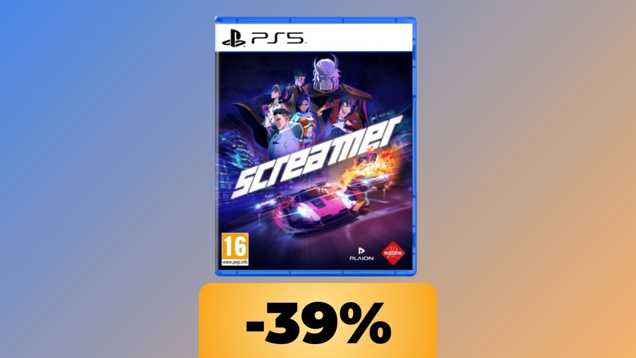 Cerchi un hero racer? Screamer Echo Edition per PS5 costa 31 € in meno su Amazon