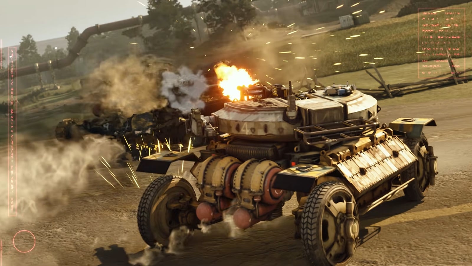 終末世界生き残り・戦車改造探索アクション『TankRat』、来年1月15日リリースへ。敵のマシンからパーツをいただき、崩壊世界でどんどん強くなる