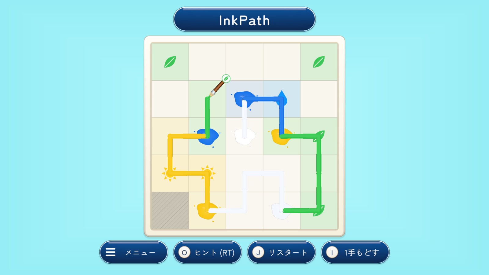 色を操るパズルゲーム集『Coloratis』発表。「色付きダイス転がし」「絵の具混ぜ混ぜ一筆書き」など、“ほどよく頭を使う”パズルがたくさん