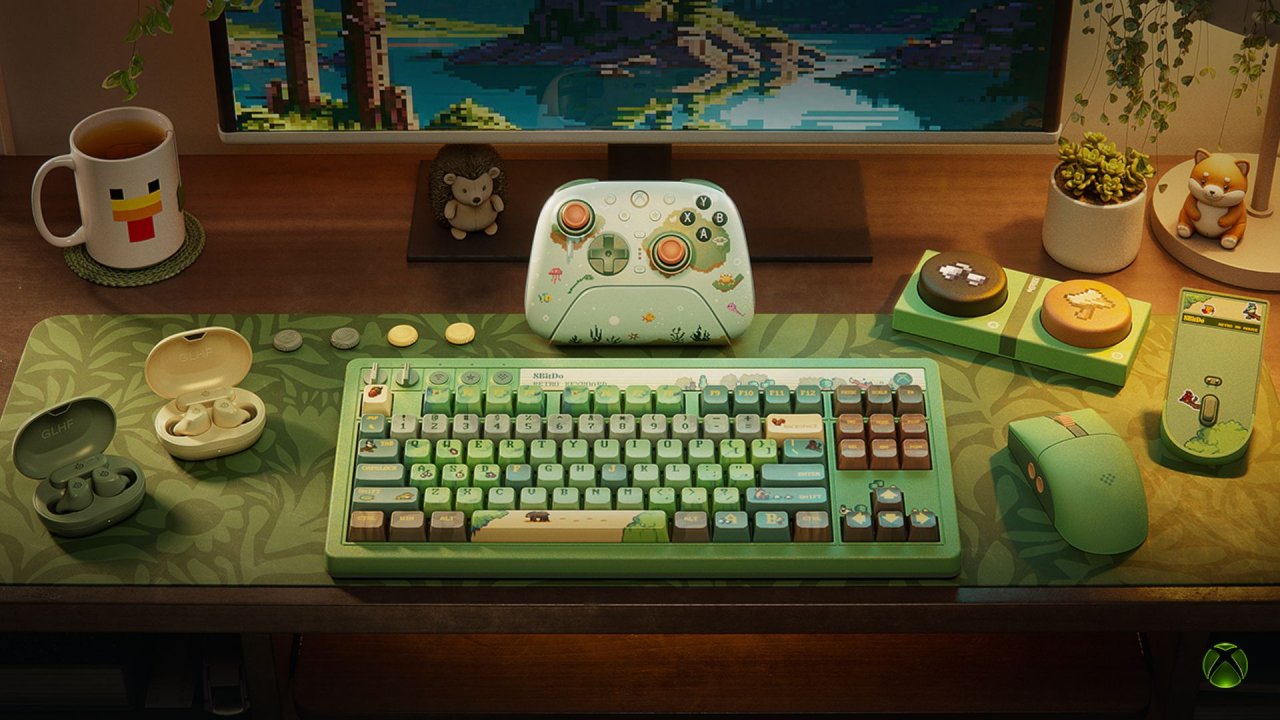 Il mouse 8BitDo Retro R8 è in preordine su Amazon insieme ad altri dispositivi della collezione Xbox Cozy