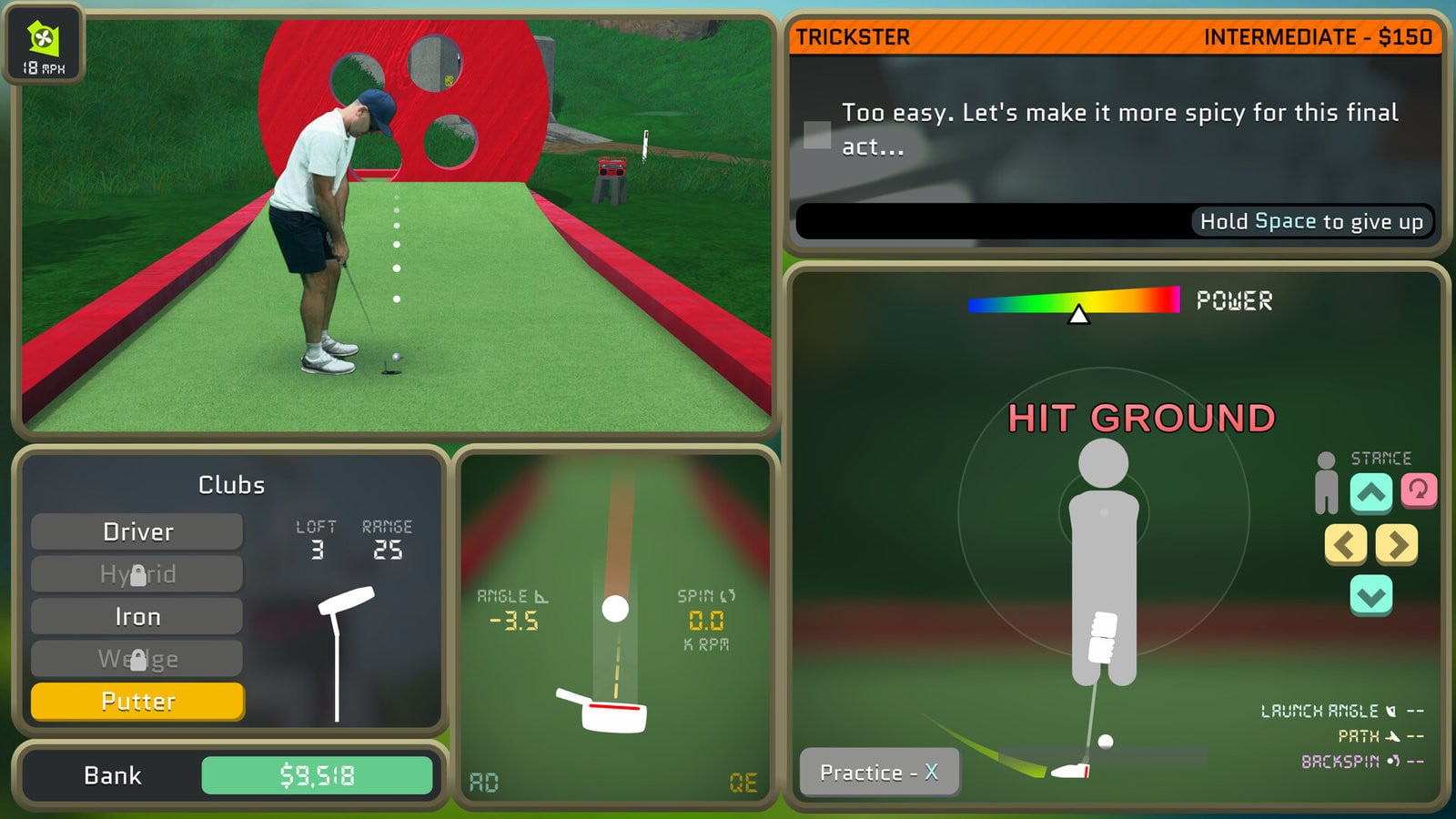 “自称普通”のゴルフシム『Normal Golf Game』、さっそく「好評率98％」の大人気。物理演算ガチゴルフ、だけどコースはいろいろ変